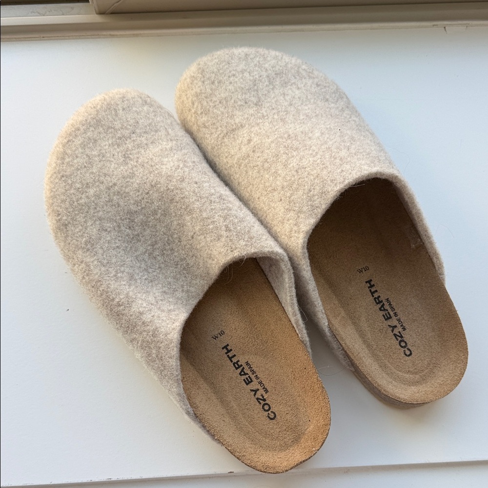 Cozy Earth Women's Cream Mules new